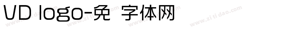 VD logo字体转换
